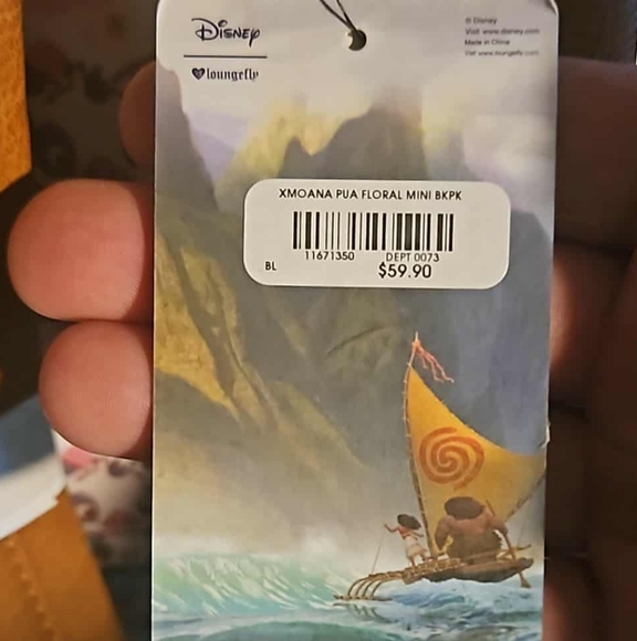Disney Floral Pua Mini Backpack - Picture 8 of 8